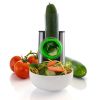Rolling Pins Home One-Touch Control 4 In 1 Stainless Steel Electric Salad Maker W/Attachments