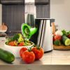 Rolling Pins Home One-Touch Control 4 In 1 Stainless Steel Electric Salad Maker W/Attachments