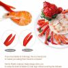 12 piece set Seafood Tools Crab Crackers Nut Cracker Forks Set Opener Shellfish Lobster