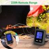 Wireless Digital Meat Thermometer with Dual Probe For BBQ Food Cooking XH