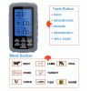 Wireless Digital Meat Thermometer with Dual Probe For BBQ Food Cooking XH
