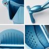 Manual Citrus Juicer, Heavy Duty Hand Press Lemon Squeezer, Metal Aluminum Alloy Juice Squeezer for Lime Orange Apple Fruit (Blue)