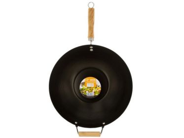 Wok with Easy to Clean Coated Surface