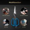 Kitchen Scissors, Cookit Kitchen Shears Heavy Duty Stainless Steel Chef Shears Utility Come Apart Food Shears for Chicken Poultry Fish Meat Vegetables